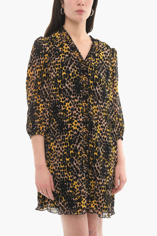 V Neck Printed LAYLA Dress