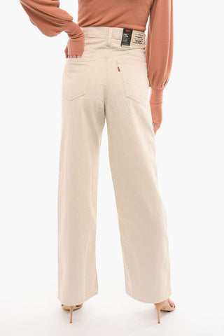 Jeans A Vita Alta Straight Fit