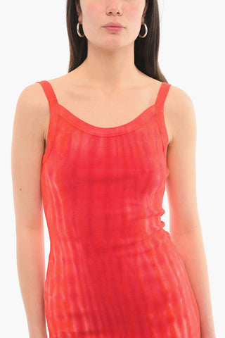 Vestito Bodycon Senza Maniche Elasticizzato