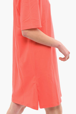 Vestito T-shirt con Stampa Logo