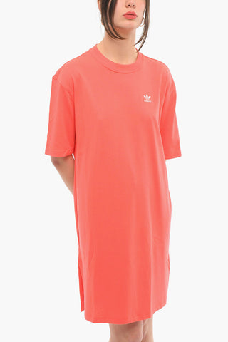 Vestito T-shirt con Stampa Logo