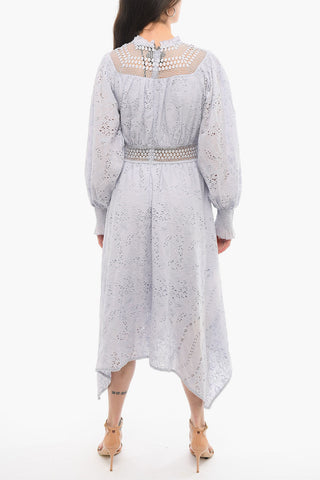 Macramé Long Sleeved GEN BRODERIE Maxi Dress
