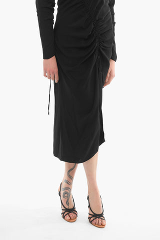 Vestito OPINION A maniche Lunghe Con Coulisse