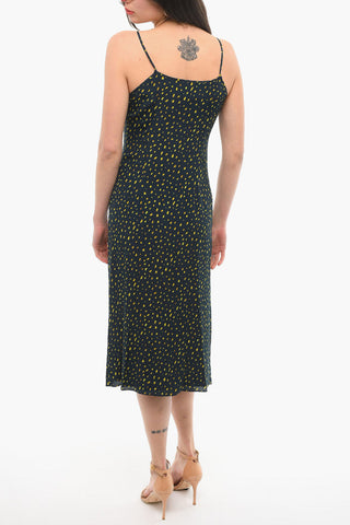 Buttoned Printed Sun Dress