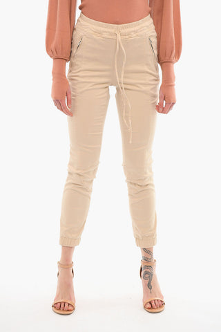 Slim Fit Joggers With Zipped Pockets