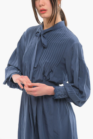 Vestito CORNELIA In Seta Con Cintura