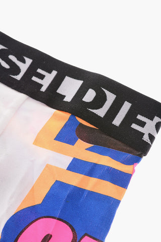 Logoed at the Waist UM-UDAMIEN 3 Pairs of Boxers Set