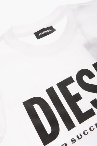 Crew-Neck TJUSTLOGO T-shirt With Maxi Frontal Logo