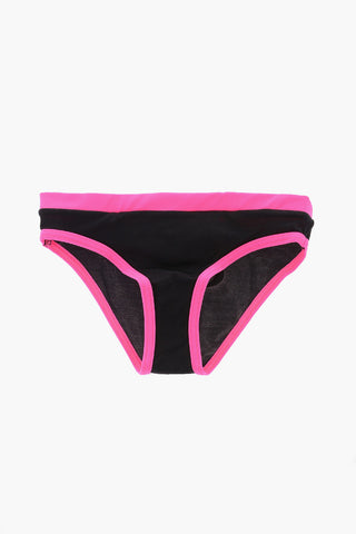 Costume da Bagno Bikini MISICRA con Bordi Fluo