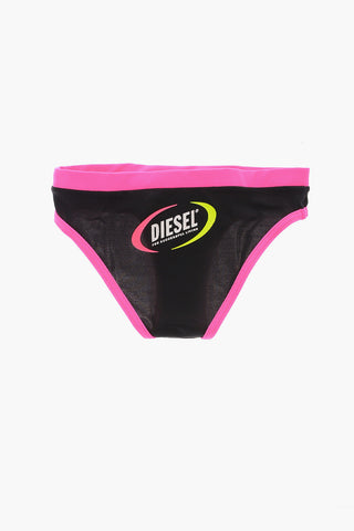 Costume da Bagno Bikini MISICRA con Bordi Fluo