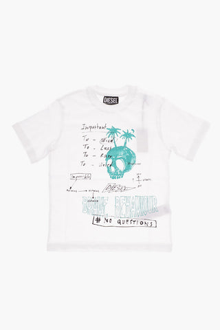 T-Shirt TJUSTB61 Girocollo Stampata