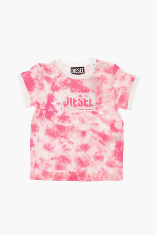 Set SAKI Shorts e T-shirt Effetto Tie Dye