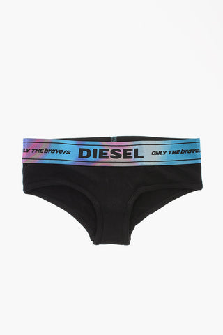 3 Pairs Of Briefs UF-ULLINA Set with Lurex Drawstring Waist