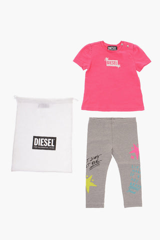 Set T-shirt e Leggings TRENB-PAHVYB Stampati