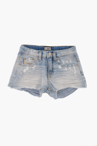 Distressed PRIFTY 5 Pockets Shorts