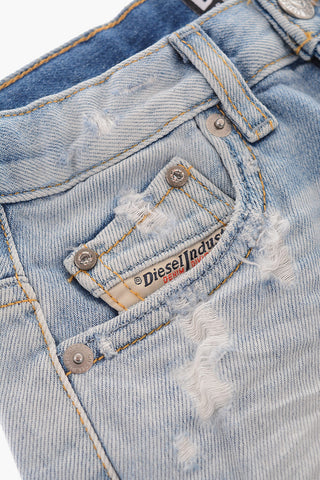 Distressed PRIFTY 5 Pockets Shorts
