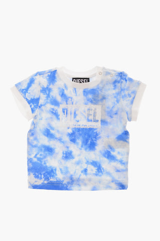 Set SAKI Shorts e T-shirt Effetto Tie Dye