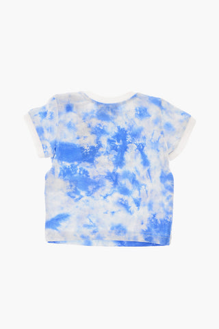 Set SAKI Shorts e T-shirt Effetto Tie Dye