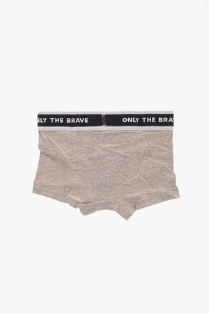Logoed at the Waist UM-UDAMIEN 3 Pairs of Boxers Set