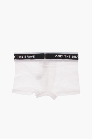 Logoed at the Waist UM-UDAMIEN 3 Pairs of Boxers Set