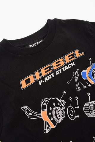 T-Shirt TJUSTB53 Girocollo Stampata
