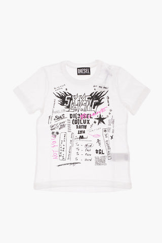 All-Over Printed TSILYEXA Crew-Neck T-shirt
