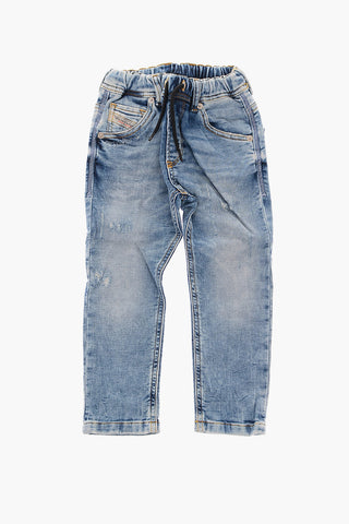 Stretch Denim KROOLEY-NE-J JJJ Jogg Jeans with Drawstring Waist