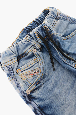 Stretch Denim KROOLEY-NE-J JJJ Jogg Jeans with Drawstring Waist