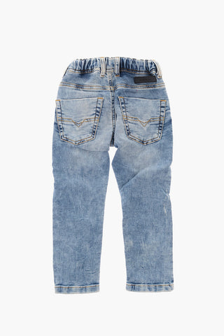 Stretch Denim KROOLEY-NE-J JJJ Jogg Jeans with Drawstring Waist