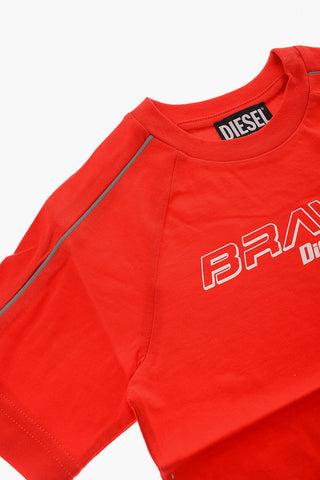 Crew-Neck TMADY T-shirt with Logo-Print Front