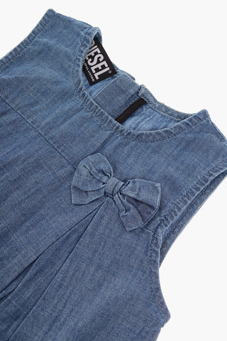 Vestito Shift DILMAB in Denim con Zip Posteriore