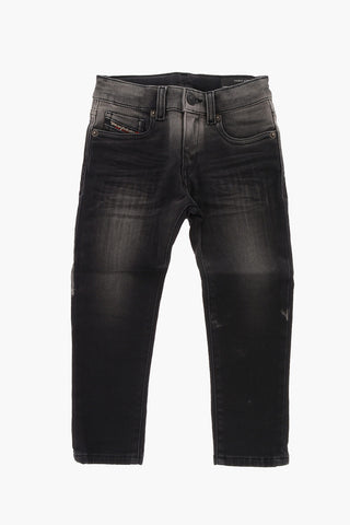 Jeans Slim Fit D-STRUKT-J  Effetto Delavè