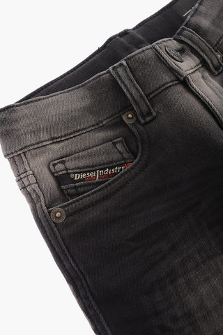Jeans Slim Fit D-STRUKT-J  Effetto Delavè