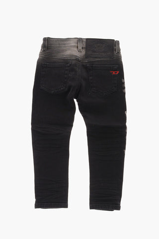 Jeans Slim Fit D-STRUKT-J  Effetto Delavè
