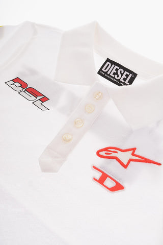 4 Buttons TNIGHTNEW-ASTARS Polo Shirt with Patch Embroidery