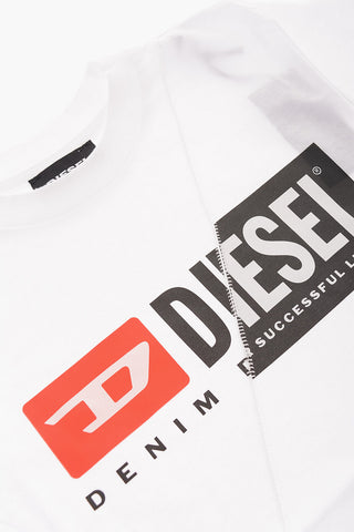 Crew-Neck TDIEGOCUTY T-shirt with Logo-Print Front