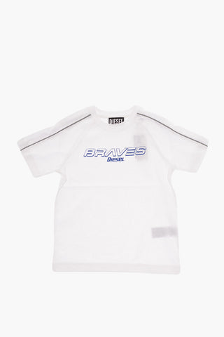 Crew-Neck TMADY T-shirt with Logo-Print