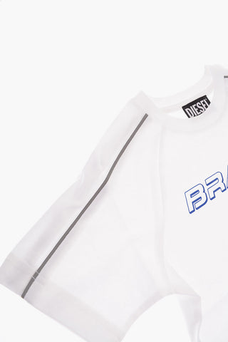 Crew-Neck TMADY T-shirt with Logo-Print