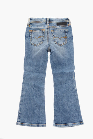 Vintage Efffect LOWLEEH-J Boot Cut Jeans