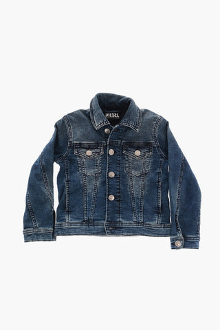 Denim JNHILL Jacket with Silver and Logoed Buttons