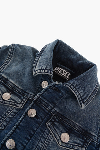 Denim JNHILL Jacket with Silver and Logoed Buttons