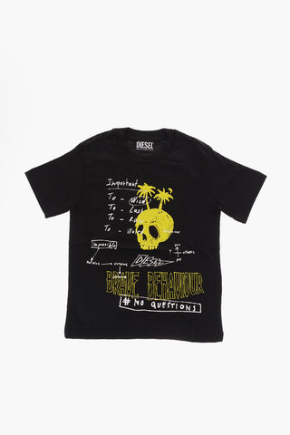 T-Shirt TJUSTB61 Girocollo Stampata