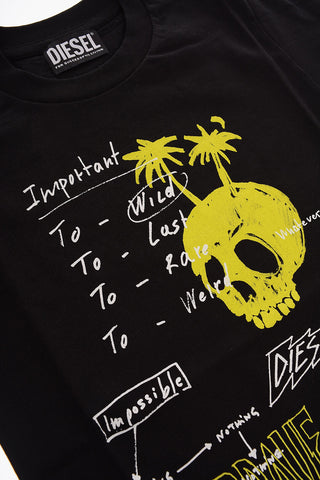 T-Shirt TJUSTB61 Girocollo Stampata