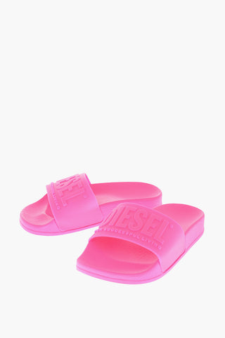Rubber SA-MAYEMI Slides with Embossed Logo