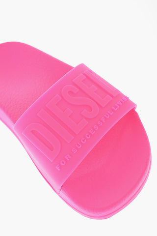 Rubber SA-MAYEMI Slides with Embossed Logo