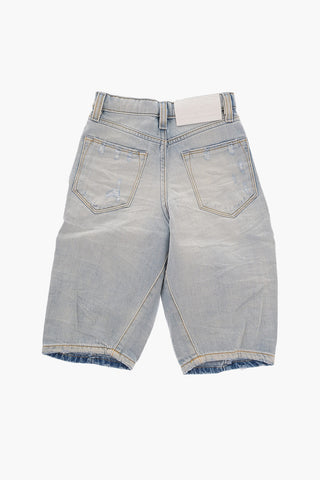 Distressed D-CONCY-J Wide Jeans