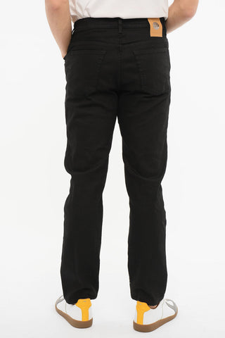 Skinny Denims with Ton-sur-ton Embroidered Logo
