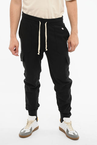 TODD SNYDER Multipocket Joggers with Embroidered Logo