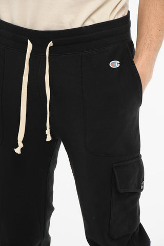 TODD SNYDER Multipocket Joggers with Embroidered Logo