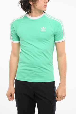 T-shirt girocollo con Ricamo Logo